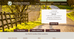 Desktop Screenshot of carolinaoutreach.com